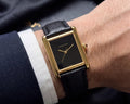 Cartier Tank Must Watch – Black Dial & Gold Case