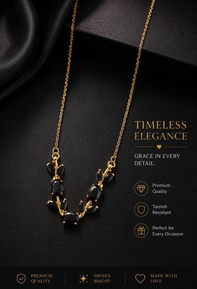 Noir Bloom Necklace